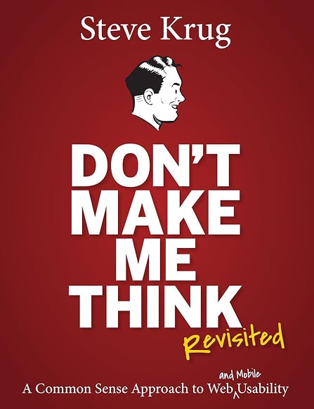 Don't Make Me Think book cover