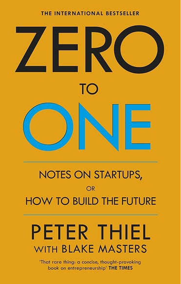 Zero to One book cover